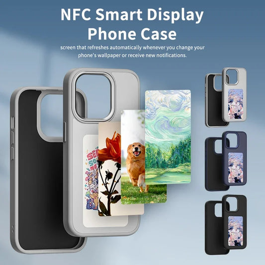 DIY NFC Photo Case for iPhone – Custom Ink Design, No Battery Needed