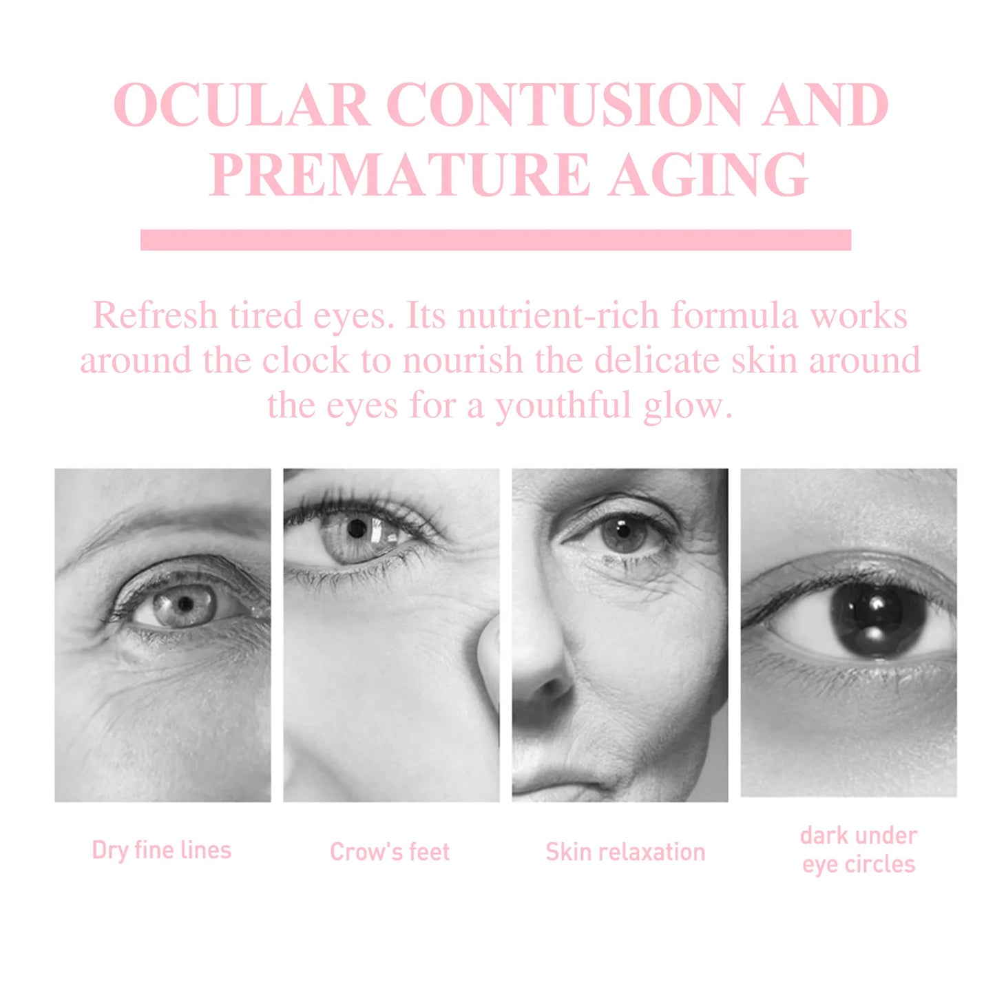 Retinol Eye Cream Stick Anti-Wrinkle Dark Circle Remover, Puffiness & Fine Line Repair, Firming Under Eye Skin Care