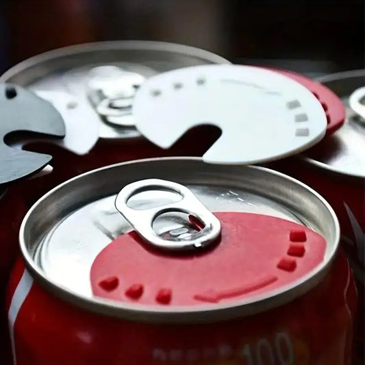 5pcs Reusable CanLock Beverage Caps – Leak-Proof Soda Protector Lids