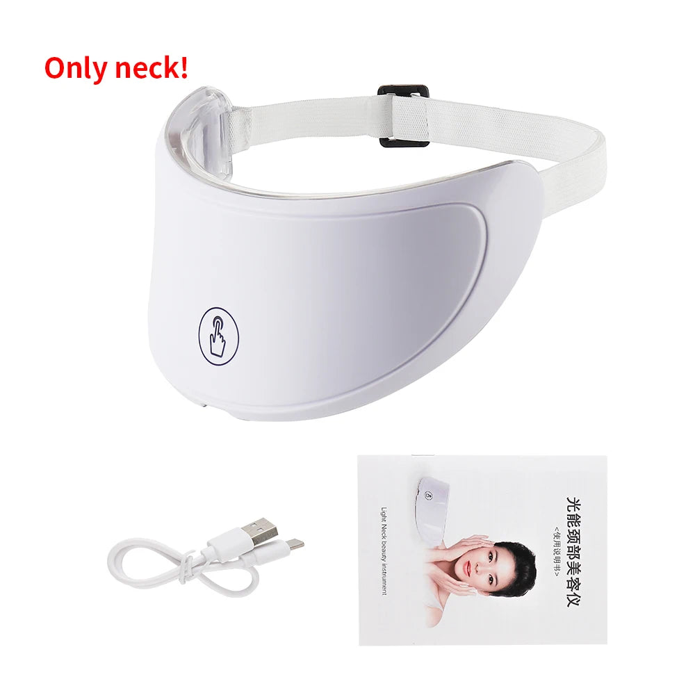 7-Color LED Face & Neck Mask – Wireless Photon Therapy for Skin Tightening & Rejuvenation