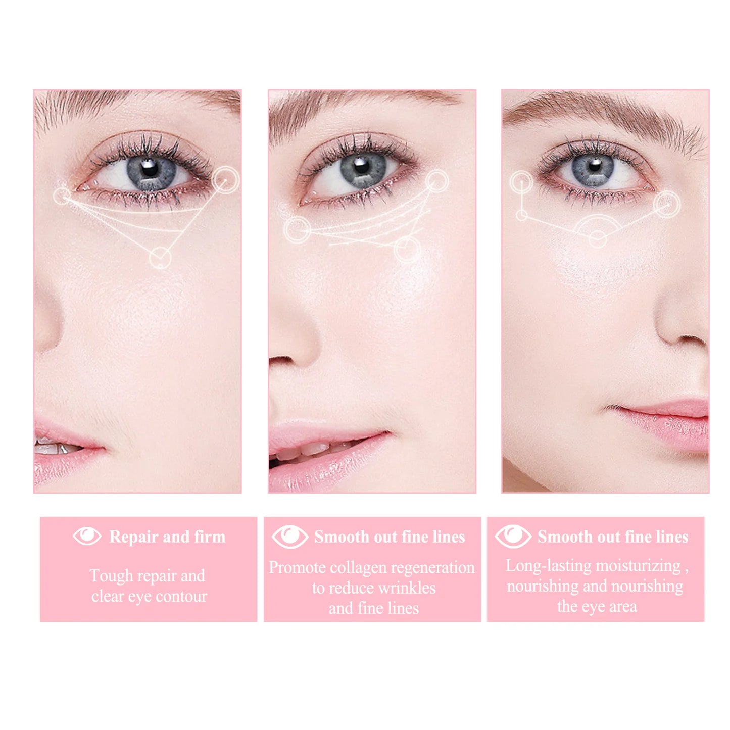 Retinol Eye Cream Stick Anti-Wrinkle Dark Circle Remover, Puffiness & Fine Line Repair, Firming Under Eye Skin Care