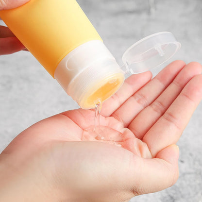 16-Pack Silicone Travel Bottles – Leak-Proof, TSA-Approved Toiletry Containers