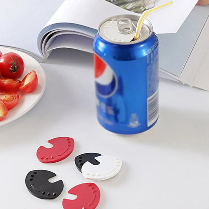 5pcs Reusable CanLock Beverage Caps – Leak-Proof Soda Protector Lids