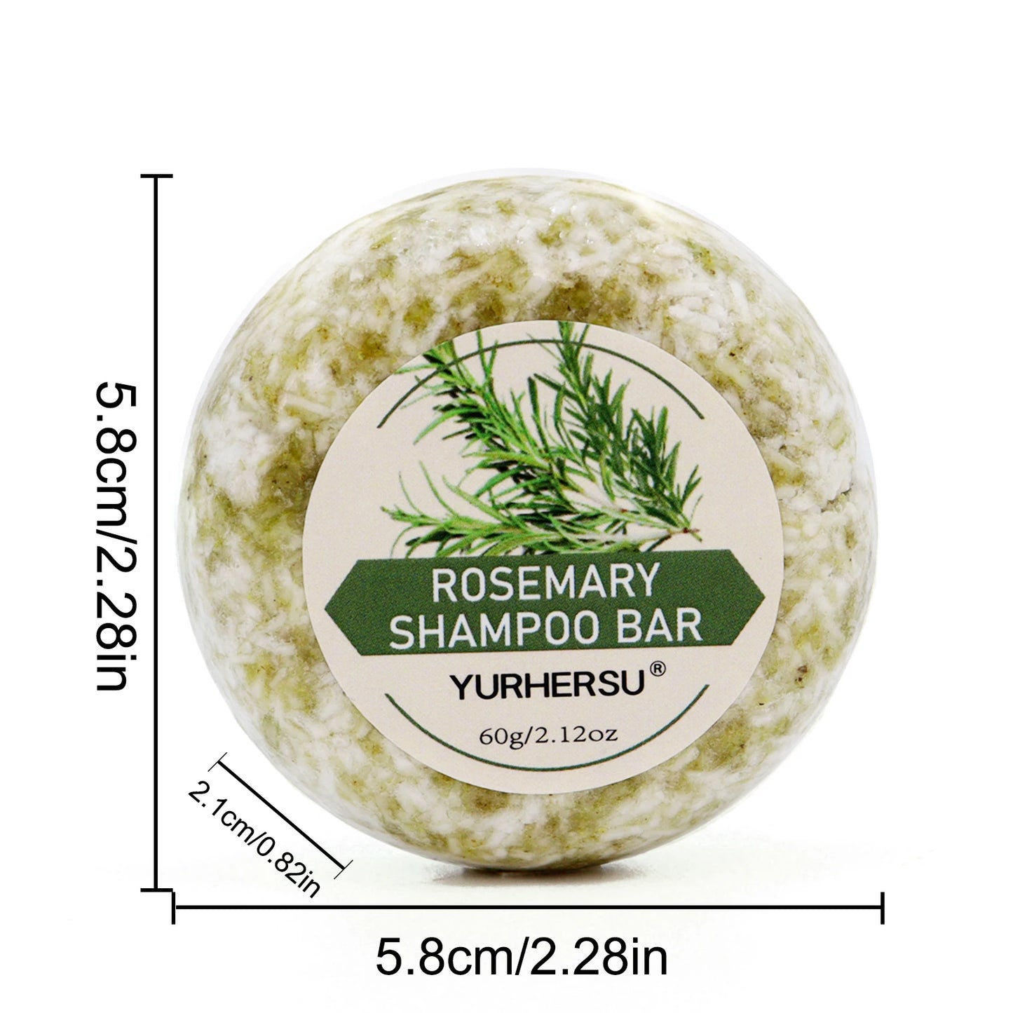 Rosemary Shampoo Soap Bar – Hair Nourishment, Repair & Strengthening for All Hair Types
