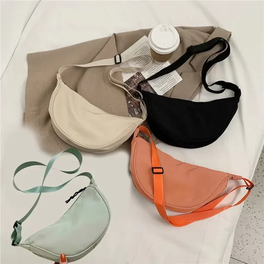 Women’s Crossbody Messenger Bag – Casual Shoulder Satchel for Laptop & Books