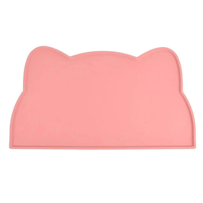 Silicone Pet Bowl Mat – Waterproof, Non-Slip & Easy to Clean Feeding Pad for Cats & Dogs