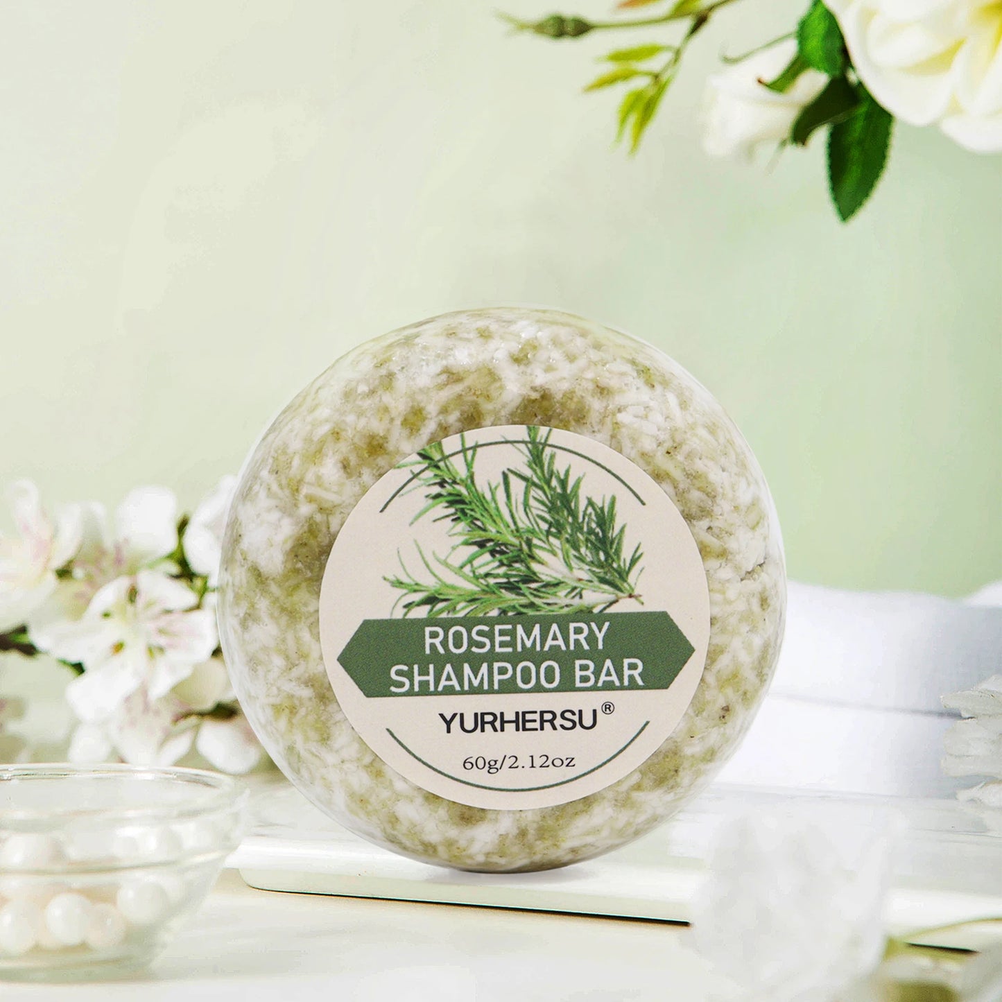 Rosemary Shampoo Soap Bar – Hair Nourishment, Repair & Strengthening for All Hair Types