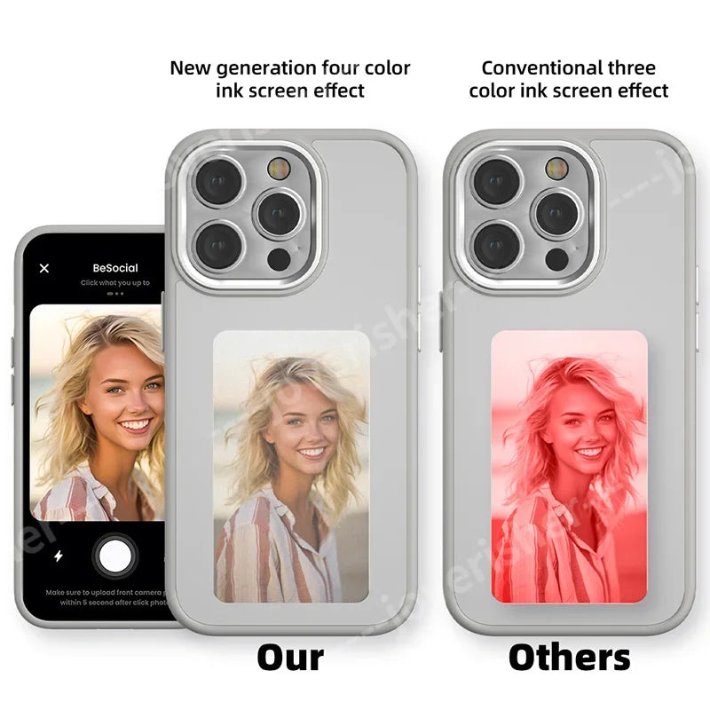 DIY NFC Photo Case for iPhone – Custom Ink Design, No Battery Needed