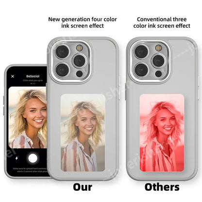DIY NFC Photo Case for iPhone – Custom Ink Design, No Battery Needed